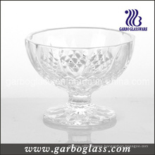 High Quality Diamond Glass Ice Cream Bowl (GB1007ZS)